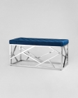 Банкетка Stool Group АРТ ДЕКО велюр Синий