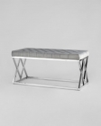 Банкетка Stool Group ИНСИГНИЯ велюр Серый