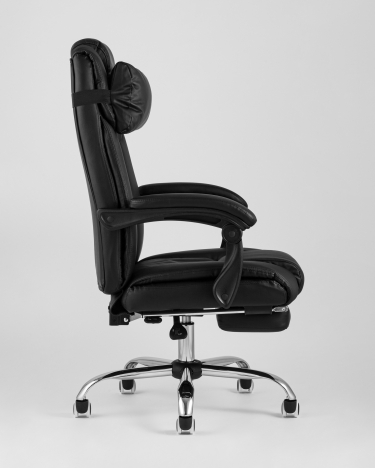Кресло руководителя Stool Group TopChairs Royal Черное