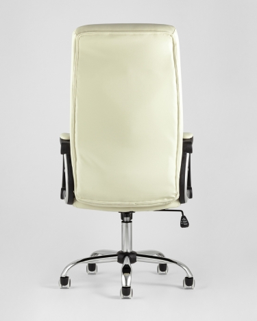 Кресло руководителя Stool Group TopChairs Tower Бежевое