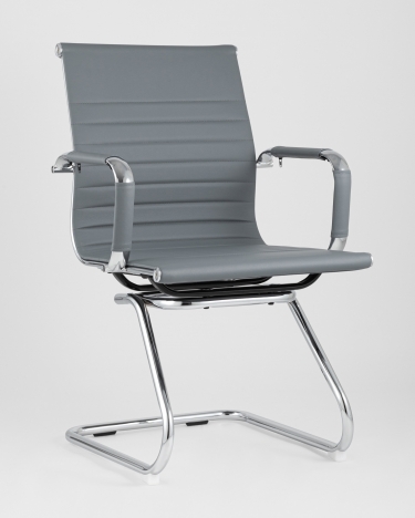 Кресло для посетителей Stool Group TopChairs Visit Серое