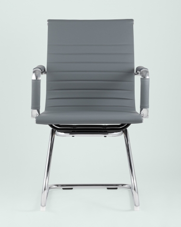 Кресло для посетителей Stool Group TopChairs Visit Серое