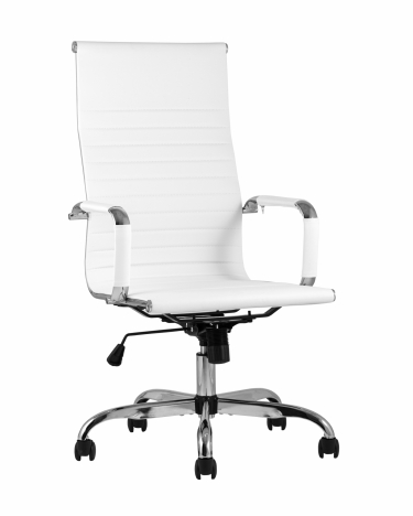 Кресло руководителя Stool Group TopChairs City Белое
