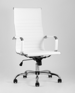 Кресло руководителя Stool Group TopChairs City Белое