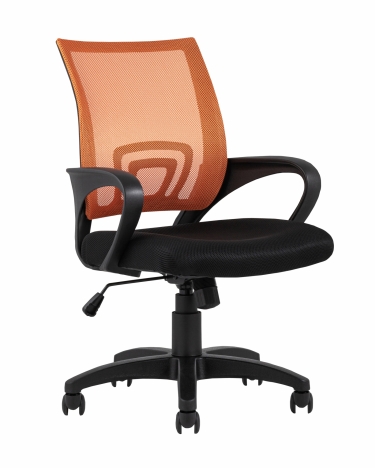 Компьютерное кресло Stool Group TopChairs Simple Оранжевое