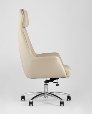 Кресло руководителя Stool Group TopChairs Viking Бежевое