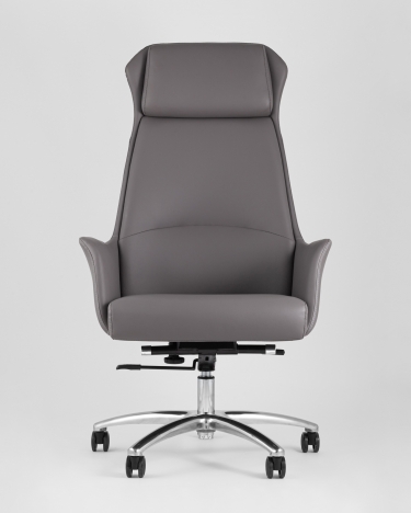 Кресло руководителя Stool Group TopChairs Viking Серое