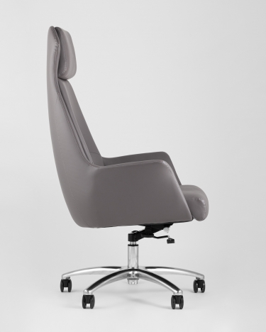 Кресло руководителя Stool Group TopChairs Viking Серое