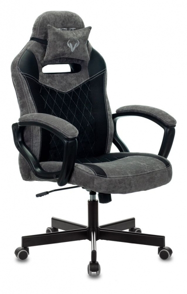 Кресло игровое Zombie Бюрократ VIKING 6 KNIGHT B FABRIC Черный