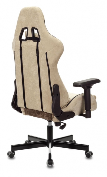 Кресло игровое Zombie Бюрократ VIKING 7 KNIGHT BR FABRIC Коричневый