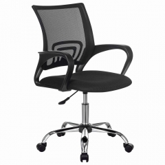 Кресло для персонала BRABIX BRABIX Fly MG-396 хром Черный