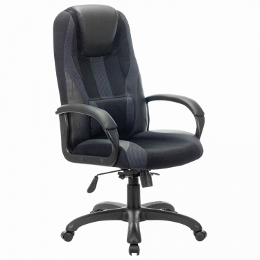 Кресло игровое BRABIX BRABIX PREMIUM Rapid GM-102 Черный-серый