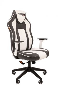 Кресло для геймеров Chairman CHAIRMAN GAME 23 Серый-белый