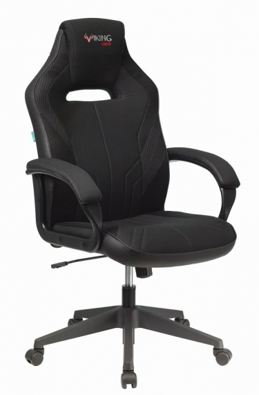 Кресло игровое Zombie Бюрократ VIKING 3 AERO BLACK EDITION