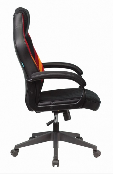 Кресло игровое Zombie Бюрократ VIKING 3 AERO RED