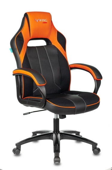 Геймерское кресло Zombie Бюрократ VIKING 2 AERO Orange