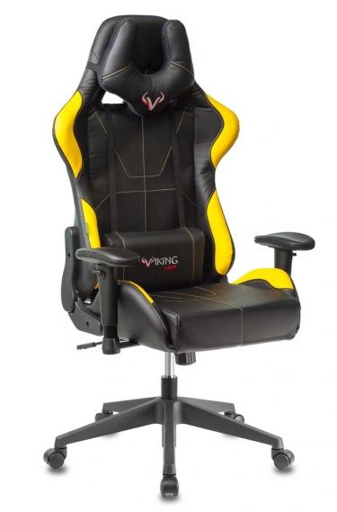 Кресло игровое Zombie Бюрократ VIKING 5 AERO ORANGE