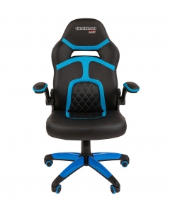 Кресло геймерское Chairman CHAIRMAN GAME 18 Черный Голубой