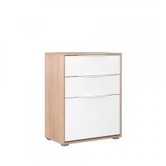 Комод Mobi Куба 13.113 Дуб сонома-белый премиум