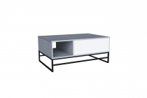 Стол журнальный Кёльн Любимый дом ЛД.674.040.000 Метрополитан/Белый