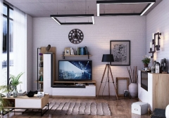 Гостиная Кёльн Любимый дом 3 Дуб Золотой/Белый