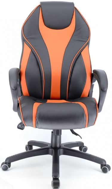 Геймерское кресло Everprof Everprof Wing Экокожа Оранжевый