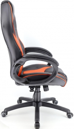 Геймерское кресло Everprof Everprof Wing Экокожа Оранжевый