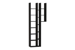 Стеллаж Техно Любимый дом ЛД.678.230.000 Чёрный