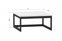 Стол журнальный 800 Техно Любимый дом ЛД.678.260.000 Дуб золотой