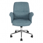 Стул офисный Stool Group Simona Голубой