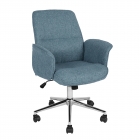 Стул офисный Stool Group Simona Голубой