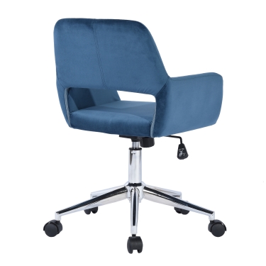 Стул офисный Stool Group Ross велюр Синий