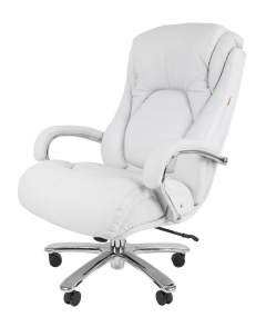 Кресло руководителя Chairman Chairman 402 кожа Белый