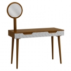 Зеркало для стола туалетного R-home Сканди З Орех