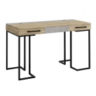 Стол рабочий R-home Loft СР Дуб натур/Бетон