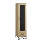 Шкаф витрина R-home Loft 500 см Дуб Натур