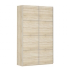 Шкаф-купе двухдверный Е1 Прайм 1200 ДСП/ДСП Дуб сонома