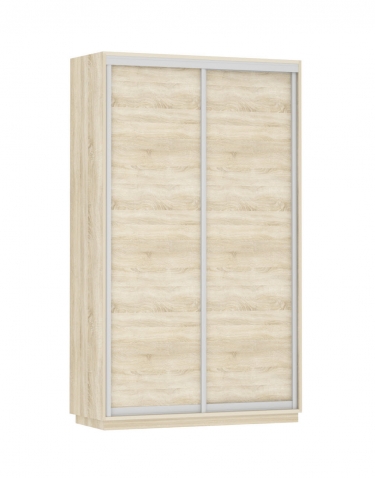 Шкаф-купе двухдверный Е1 Экспресс Хит Элемент 1200x2200h Дуб сонома