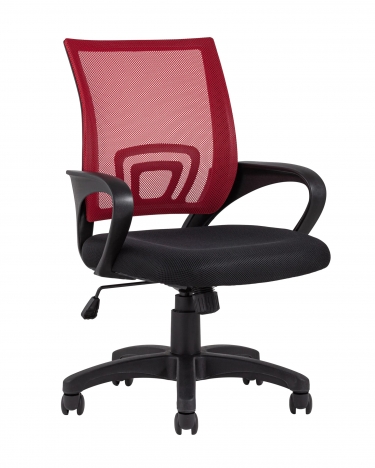 Компьютерное кресло Stool Group TopChairs Simple Красное