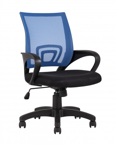Компьютерное кресло Stool Group TopChairs Simple Синее