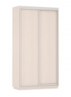 Шкаф-купе двухдверный Е1 Экспресс Дуо Элемент 1200х2400h Дуб молочный