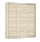 Шкаф-купе трехдверный Е1 Экспресс Трио Элемент 1800х2200h Дуб сонома