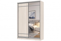 Шкаф-купе 2-х дверный Народная мебель Виктория 1400х584х2300, Бодега светлая 14ДЛЛЛДЗЗЗ-Бс 310-38