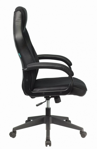 Кресло игровое Zombie Бюрократ VIKING 3 AERO BLACK EDITION Л