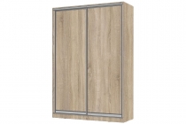 Шкаф-купе 2-х дверный Народная мебель Виктория 1600х584х2300, Ясень шимо светлый 16ДЛДЛ-ПП-Яшс 310-305