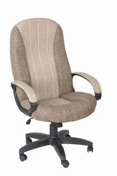 Кресло офисное Китай Гармония HOME ткань КФ-31/32 Серо-коричневая