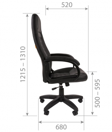 Кресло для руководителя Chairman CHAIRMAN 950LT Серый