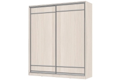 Шкаф-купе 2-х дверный Народная мебель Виктория 1800х584х2300, Бодега светлая 18ДЛЛЛДЛЛЛ-ПППЯ-Бс 310-970