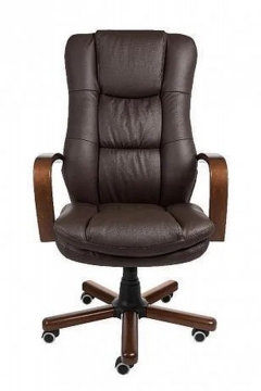 Кресло для руководителя Китай AV 123 Шоколад на дереве