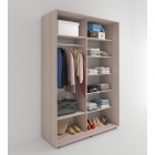 Шкаф-купе 2-х дверный Акцент Купе Акцент-Вера ДС 1200х600 Ясень шимо светлый